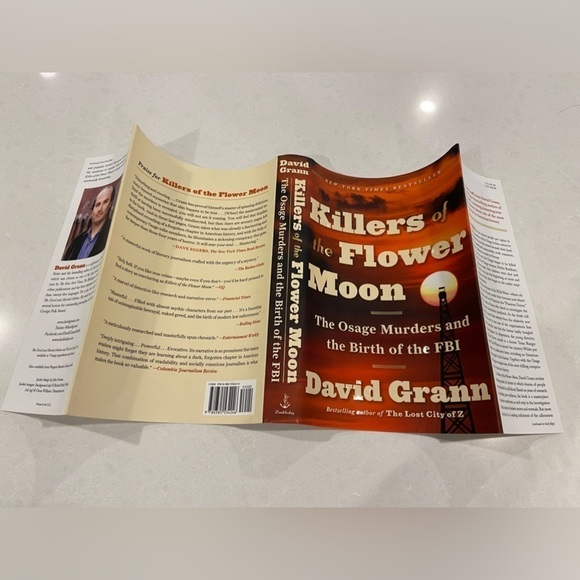 Killers of the flower moon by David Grann first edition hardcover - Picture 4 of 15
